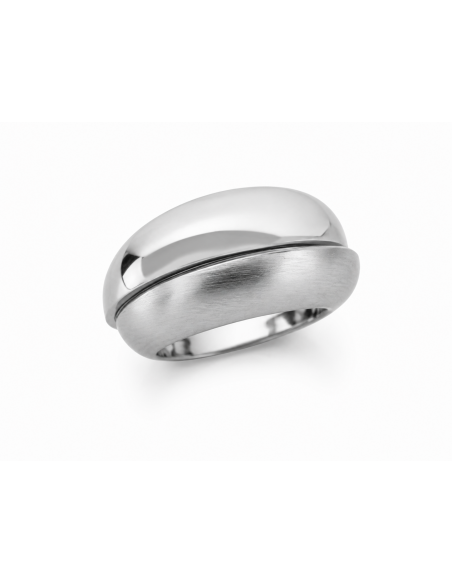 Anillo ancho pulido/aren