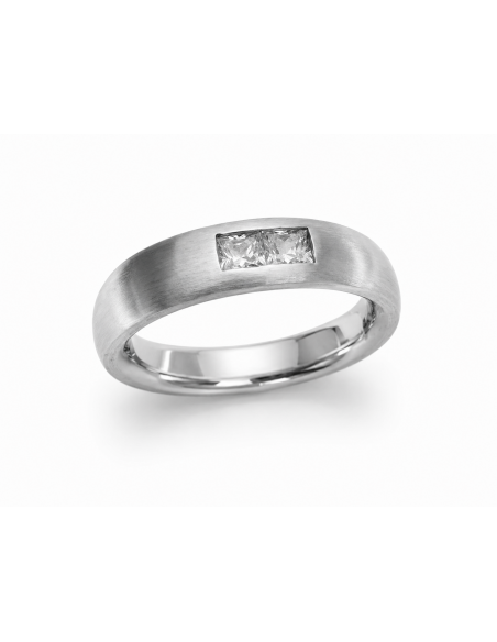 Anillo acero arenado, con una zc