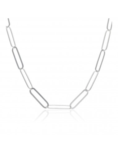 Cad. plata eslabón largo  60cm