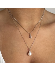 Collar 2/largos c/perla de... 2