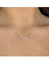 Conj infinito med. de 2 cm x 0.8 c/piedras