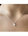 Conj. Dije tipo flor Van Cleef c/ nacar