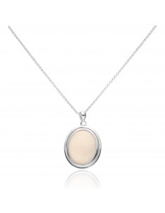 Conj. c/dije oval de piedra...