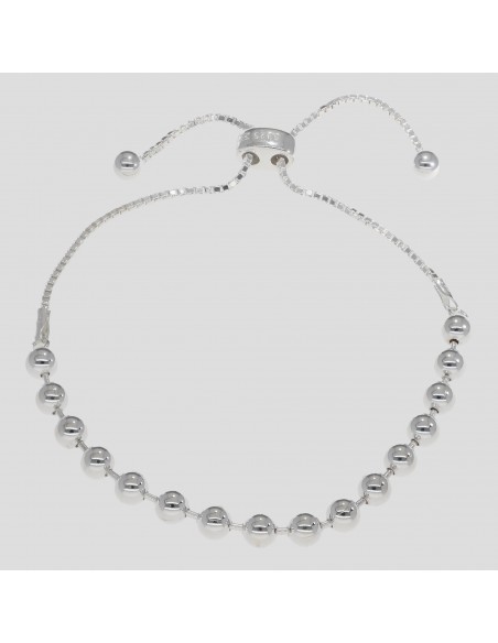 Pul.bolitas 4mm c/ cierre ajustable doble