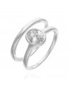 An. solitario oval c/alianza