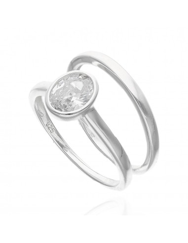 An. solitario oval c/alianza