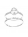 An. solitario oval c/alianza