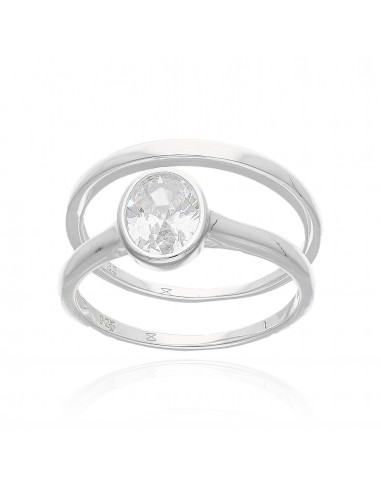 An. solitario oval c/alianza