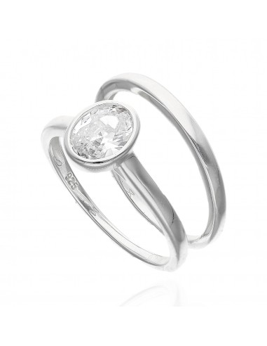 An. solitario oval c/alianza