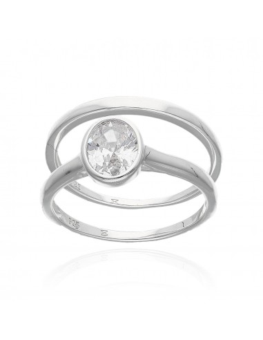 An. solitario oval c/alianza