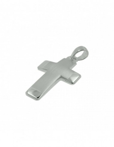 Cruz arenada con bordes lisos 25x17mm