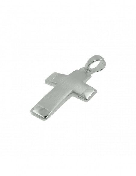 Cruz arenada con bordes lisos 25x17mm