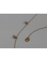 Conj .oro 18k c/perlas cultivada mini