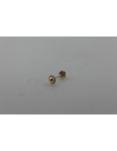 Tor. oro 18k. c/ rosca nudo 4.5 mm