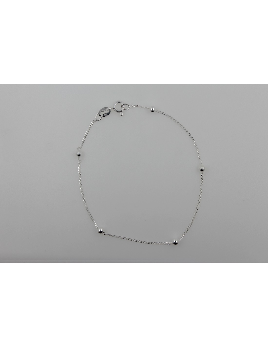 Bracciale Rerum in Argento Maglia Rolo' Asimmetrica con Cuori Pendenti Bracciale Rerum in Argento Maglia Rolo' Asimmetrica con Cuori Pendenti