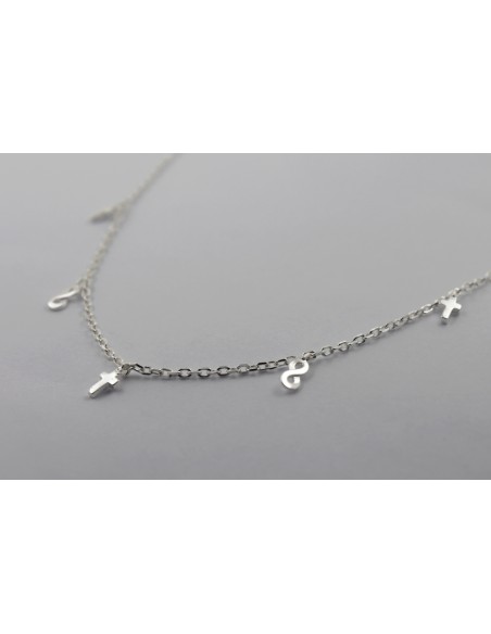 Garg.con infinit y cruces mini