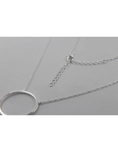 Collar c/circulo c/ piedras