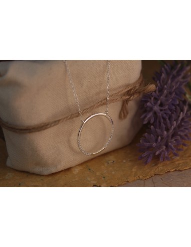 Collar c/circulo c/ piedras