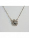 Collar c/dije incorporado flor