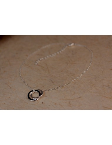Tobille con 2 aros pasantes