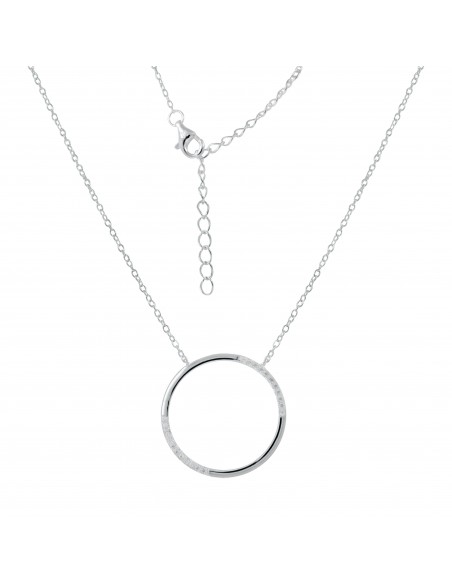 Collar c/circulo c/ piedras