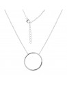 Collar c/circulo c/ piedras